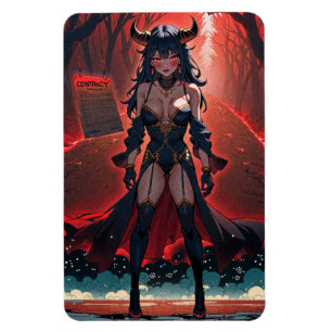 Demoness with Contact at Crossroads, Anime Demon Magnet