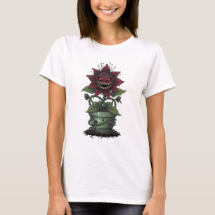 Demonic Bloodbloom in Cursed Pot T-Shirt