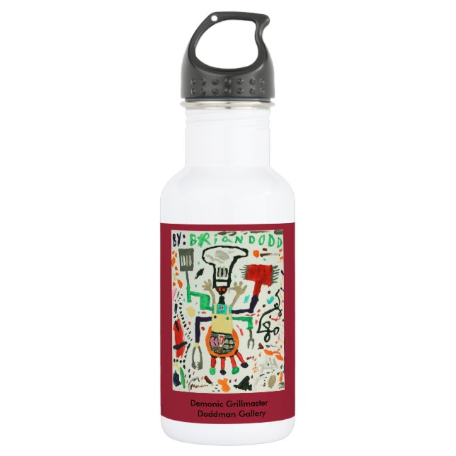 Demonic Grillmaster 532 Ml Water Bottle (Front)