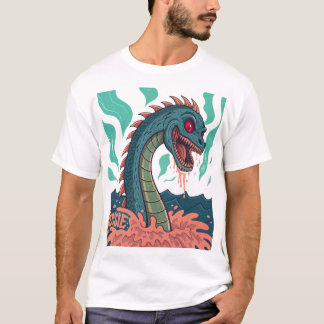 Demonic Loch Ness Monster – A Nightmare from the D T-Shirt
