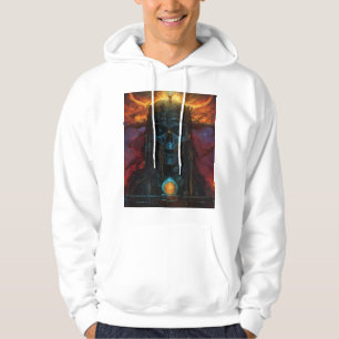 Demonic Skull of Doom – Dark Gothic Death Metal  Hoodie