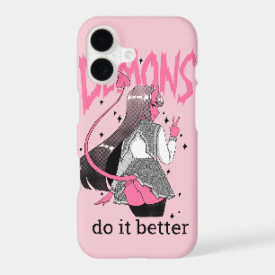 demons do it better pink iPhone 7/8 Case