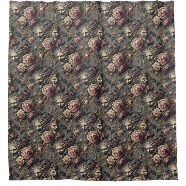 Demons of Delinquency – Gothic Floral Design (Front)
