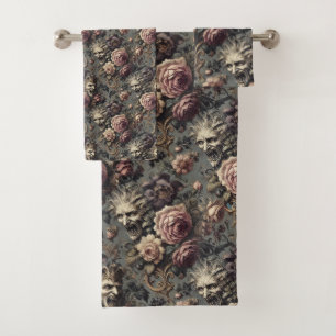 Demons of Delinquency – Gothic Victorian  Bath Towel Set