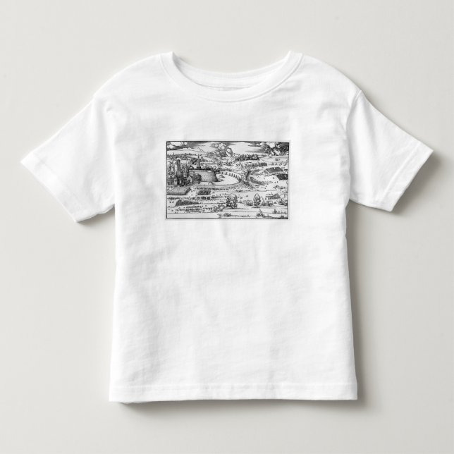 Demonstration of defensive measures toddler t-shirt (Front)