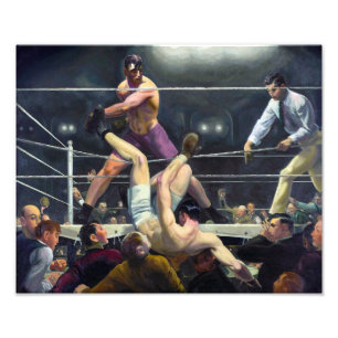 Dempsey and Firpo   George Bellows   Photo Print