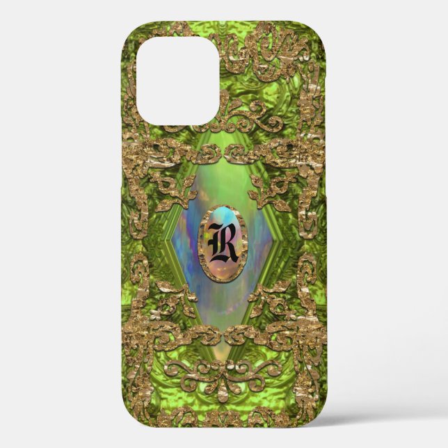 Dempsey Kelley Elegant Monogram Case-Mate iPhone Case (Back)