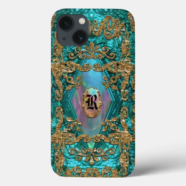 Dempsey Micha Elegant Monogram Case-Mate iPhone Case (Back)