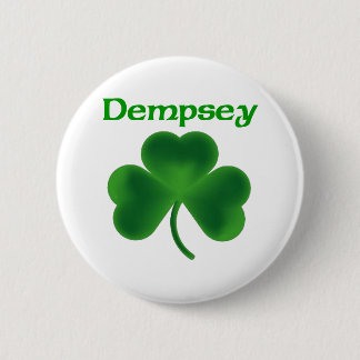 Dempsey Shamrock 2 Inch Round Button