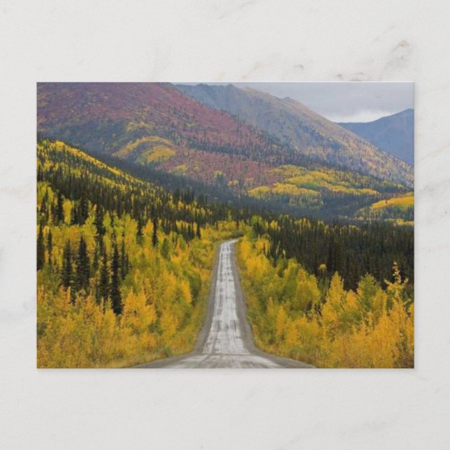 Dempster Highway sur carte postale (Devant)