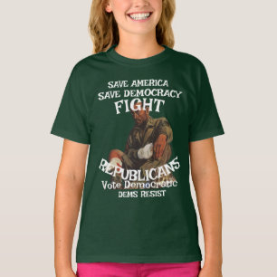 DEMS GAS COST PRICE RISE AFFORD INFLATE MILK X T-Shirt