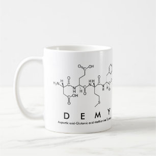 Demy peptide name mug