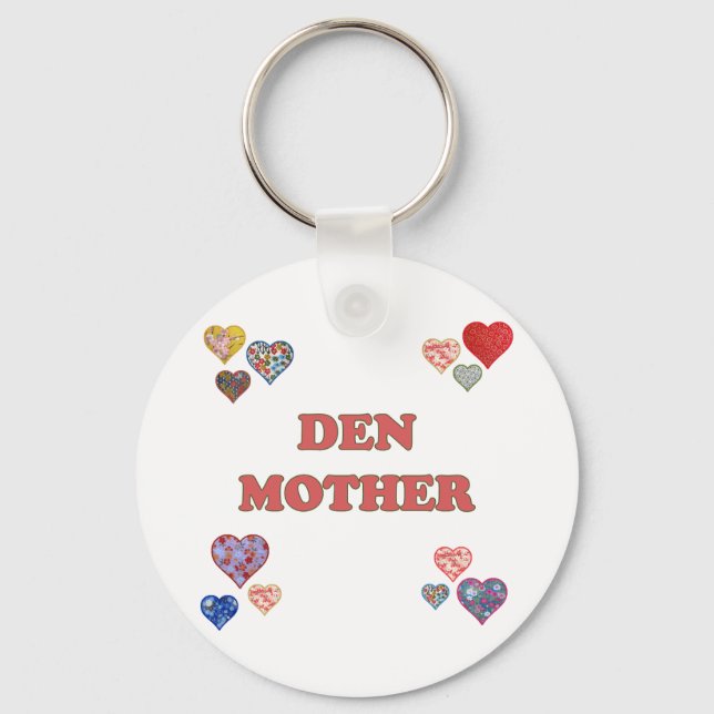 Den Mother Keychain (Front)