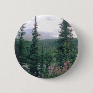Denali- Alaska 2 Inch Round Button