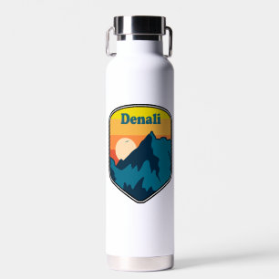 Denali Alaska Sunrise Water Bottle