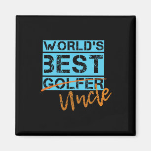 Denali Golf Tees Men's Funny Uncle Golf Magnet