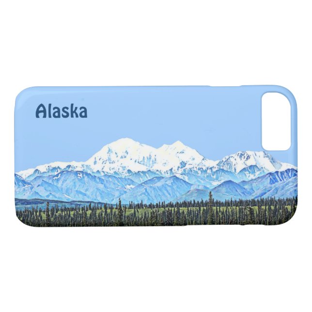 Denali (Mt. McKinley) Case-Mate iPhone Case (Back (Horizontal))