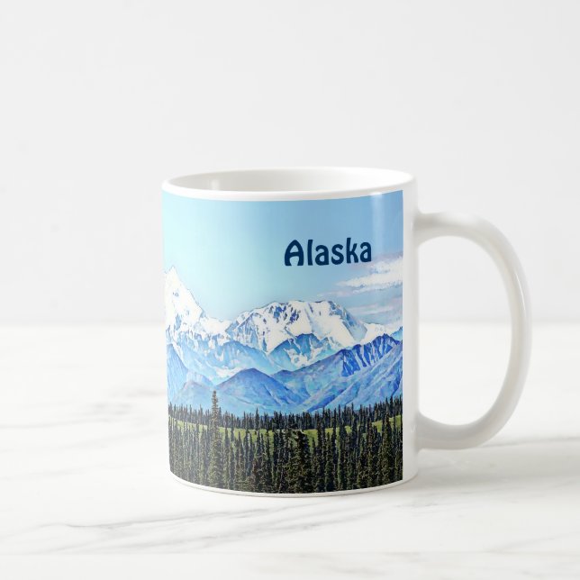 Denali (Mt. McKinley) Coffee Mug (Right)