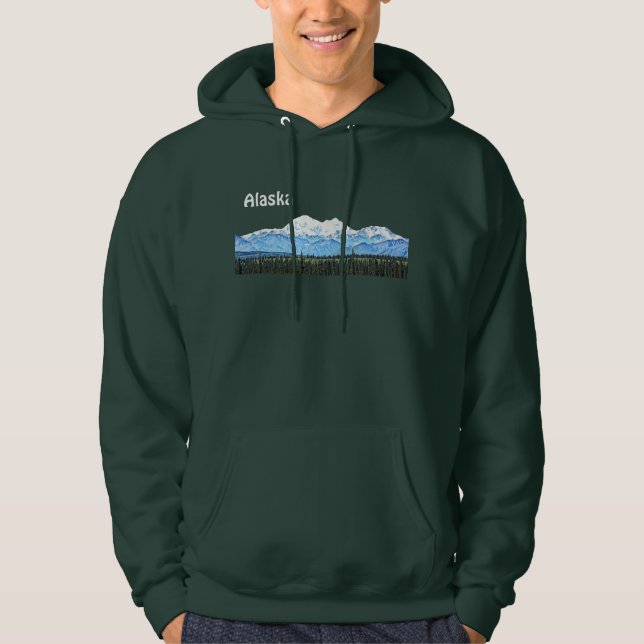 Denali (Mt. McKinley) Hoodie (Front)