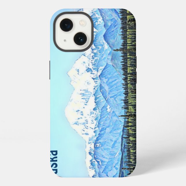 Denali (Mt. McKinley) iPhone Case (Back)