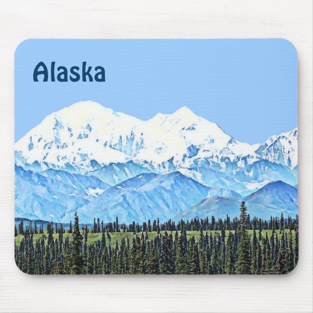 Denali (Mt. McKinley) Mouse Pad (Front)