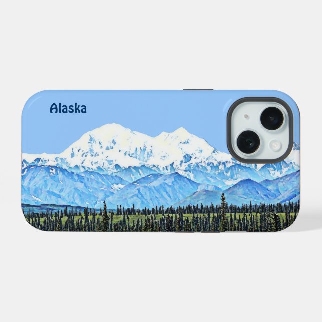 Denali (Mt. McKinley) OtterBox iPhone Case (Back Horizontal)