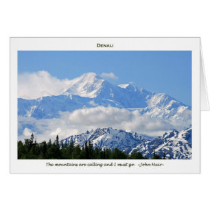 Denali/Mtns appellent-j Muir/avec la frontière