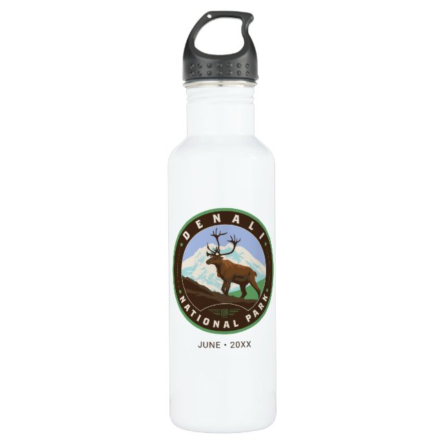 Denali National Park 710 Ml Water Bottle (Front)