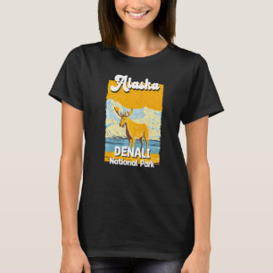 Denali National Park Alaska Alaskan Wildlife Vacat T-Shirt