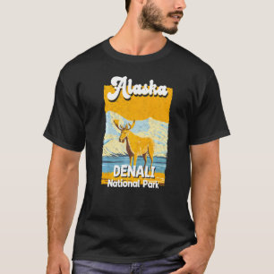 Denali National Park Alaska Alaskan Wildlife Vacat T-Shirt