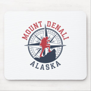 Denali National Park Alaska Hiking Camping Travel Mouse Pad
