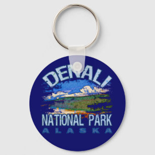 Denali National Park, Alaska Keychain
