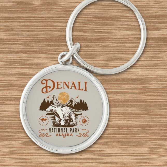 Denali National Park Alaska Keychain (Creator Uploaded)