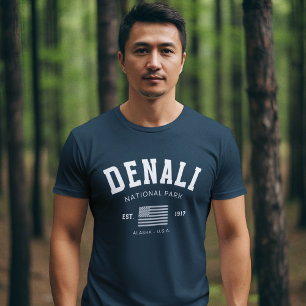 Denali National Park Alaska Mountain view T-Shirt