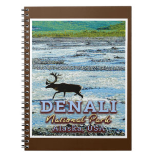 DENALI NATIONAL PARK - ALASKA UNITED STATES NOTEBOOK