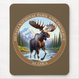 Denali National Park and Preserve Alaska Mouse Pad