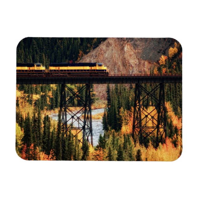 Denali National Park and Preserve USA Alaska Magnet (Horizontal)