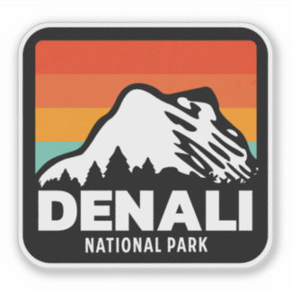 Denali National Park Cool Retro Vintage Gift