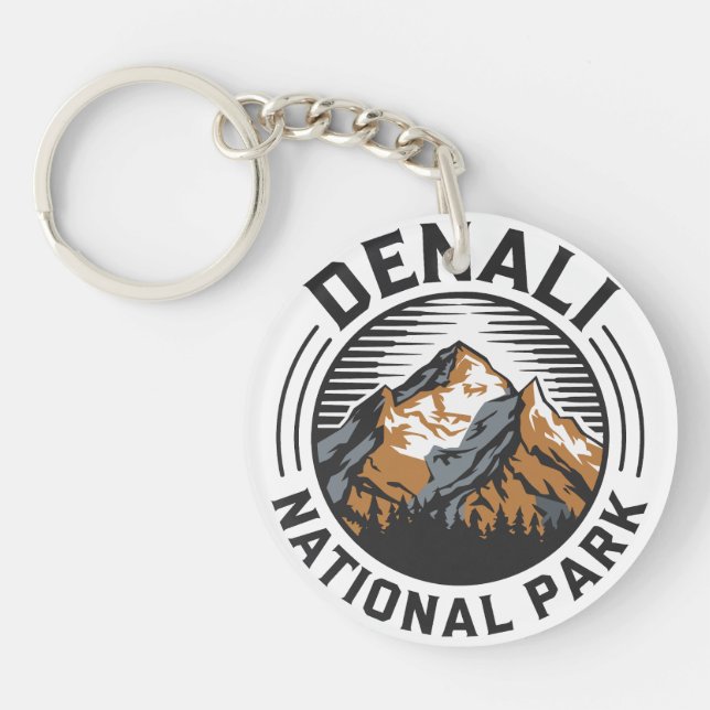 Denali National Park Keychain (Front)