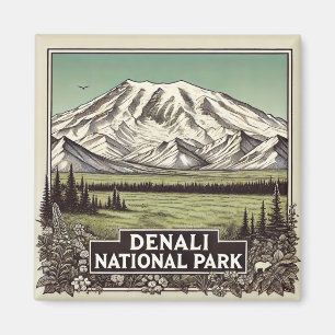 Denali National Park Magnet