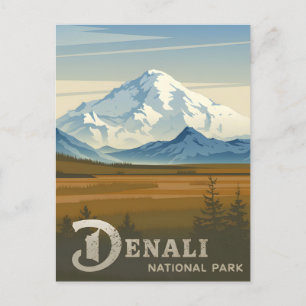Denali National Park Postcard