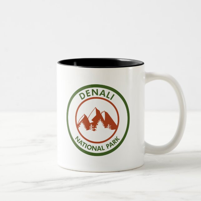 Denali National Park Two-Tone Coffee Mug (Right)