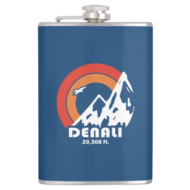 Denali Sun Eagle Hip Flask (Front)