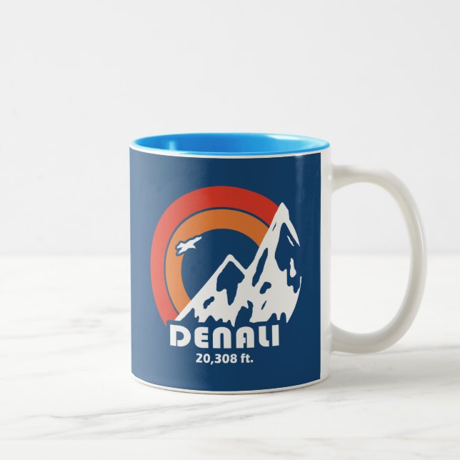 Denali Sun Eagle Two-Tone Coffee Mug (Right)