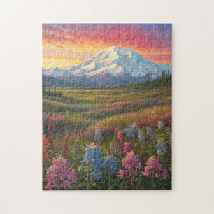 Denali Wildflowers Jigsaw Puzzle