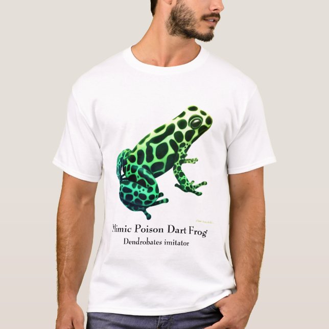 Dendrobates Imitator Poison Frog T-Shirt (Front)
