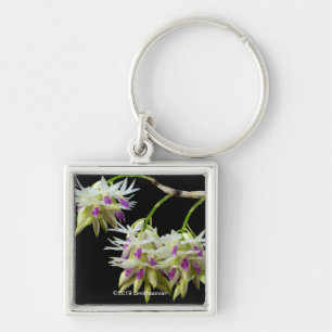 Dendrobium Amethystoglossum Keychain