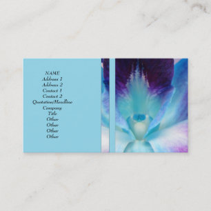 Dendrobium Orchid Business Card