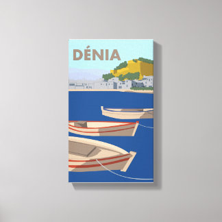 Denia Canvas Print