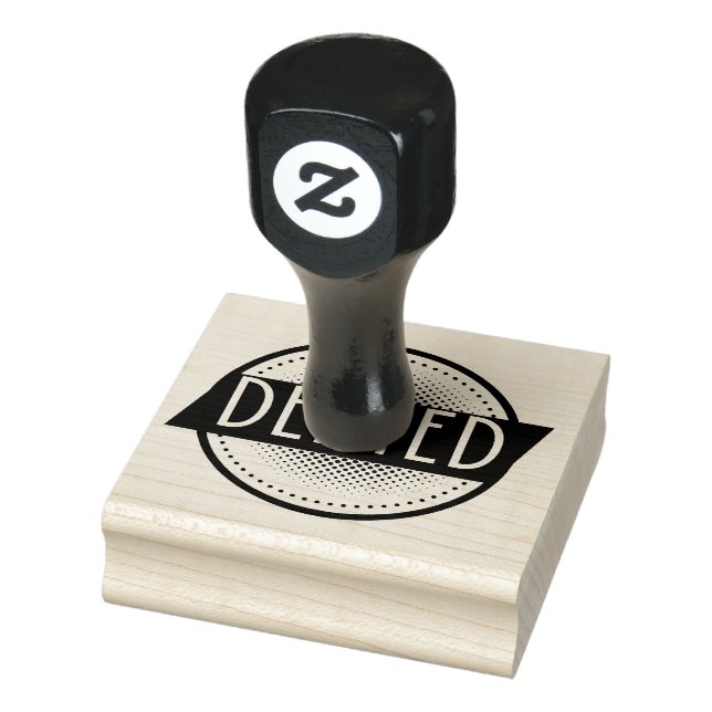 DENIDED RUBBER STAMP (Stamp)